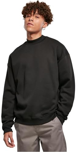 Urban Classics herr Tb4483-mock Neck Crew Tröja