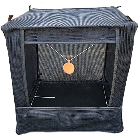 vepoty Foldable Slingshot Target Box Soundproof Portable Slingshot Target Catcher Box for Catapult Hunting Shooting Practice