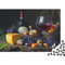 Jigsaw Puzzles for Adults 1000 Pieces Red Wine,french Cheese Jigsaw Puzzle Burgundy Snails Wood Puzzle Family Decoration Multi Colour Fantasy & Mythology Therapeutic Fun 1000pcs (75x50cm)