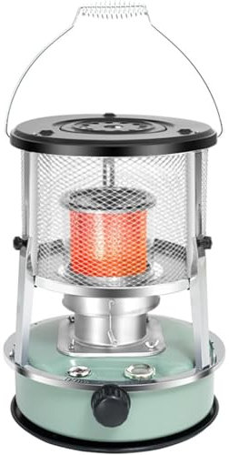 Réchaud à kérosène – Chauffage radiant réglable 2 en 1 intérieur/extérieur avec poignée pour le camping, la cuisine, la maison, le garage et la préparation aux situations d'urgence