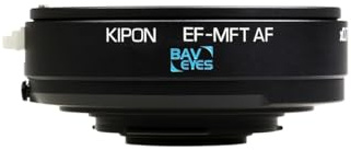 Baveyes AF-adapter för Canon EF-MFT x0,7 med stöd