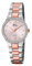 Lotus Damenuhr 18461/4 Outlet Gehäuse aus Edelstahl 316L, Multiarmband aus Edelstahl 316L, silberfarben, Rosa, Armband