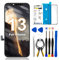 Dinow für iPhone 13 Display COF, 6.1 Bildschirm für iPhone 13 Full HD 3D Touch Digitizer, Display Reparaturset für iPhone-13 mit Modell A2482, A2631, A2634, A2635, A2633,mit Reparatur-Werkzeug-Set