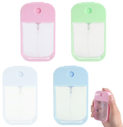 SSKHE Vierteiliges Sprühflaschen-Set in verschiedenen Farben Eine stilvolle, bequeme, langlebige, vielseitige und tragbare Lösung für alle Ihre Sprühbedürfnisse.