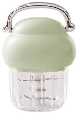 Robot Da Cucina,Tritatutto Ricaricabile Ad Alta Velocità 350ml,Mini Tritatutto Elettrico | Per Aglio, Cipolla, Purea, Verdura, Casa, Ristorante e Camper