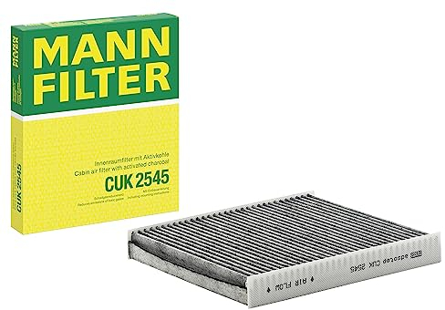 MANN-FILTER CUK 2545 Filtro aria cabina - Filtro Antipolline con Carbonio attivato - per Autovetture + veicoli commeriali