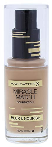 Miracle Match Foundation by Max Factor 35 Pearl Beige 30ml