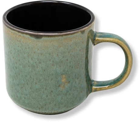 NAMAI - Servizio Piatti 6 Persone - Porcellana - Adatti In Lavastoviglie e Microonde - Servizio Piatti Moderni - Set Piatti 18 Pezzi - Piatti Moderni Particolari (Set 4 Mug)