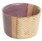 Tranquillo Keramik Schale als Tapas Schale, Dip Schälchen, Snackschale Snack Bowl INDUSTRIAL lila/sand, 9 x 9 x 5,5 cm