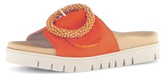 Gabor Damen Pantoletten, Frauen Slipper,Best Fitting,Backless Slipper,Gartenschuhe,Sommerschuhe,sommerclogs,Sandalen,Mules,Pumpkin,36 EU / 3.5 UK