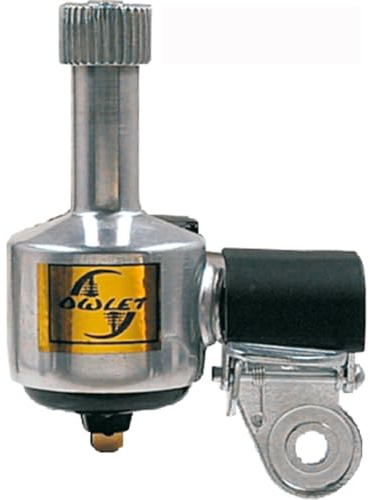 OPAX51 Dinamo de Aluminio de Alta Gama Ligero para Rueda Delantera o Trasera de Bicicleta 513549