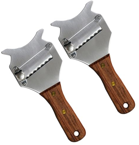 SUPVOX Affettatrice per Tartufi e Formaggio 2 Pezzi, Rasoio Multifunzionale per Scaglie di Cioccolato e Formaggio, Utensile da Cucina Pratico per Taglio Tartufo e Uso Quotidiano