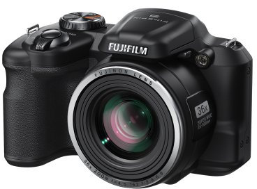 Fujifilm FinePix S8600 - Cámara compacta de 16 MP (Pantalla de 3, Zoom óptico 36x, estabilizador óptico), Negro