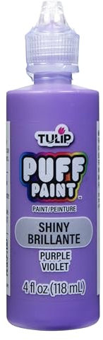 Tulip Dimensional Fabric Paint 4oz Slick Purple, 118 ml (Pack of 1)