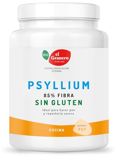 El Granero Integral - Psyllium BIO - 400 g - Superalimento Vegano - Alto Contenido en Fibra - Contribuye al Normal Funcionamiento Intestinal y Digestivo - Ayuda a Controlar el Peso