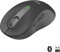 Logitech Signature M650 L for Business kabellose Maus, für große Hände, Logi Bolt, Bluetooth, SmartWheel - Graphit