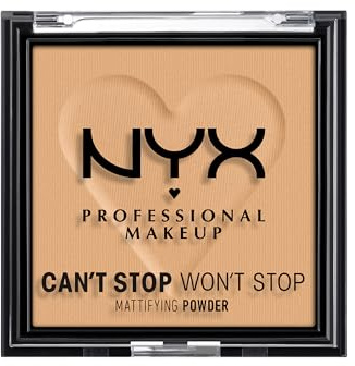 NYX Professional Makeup Can't Stop Won't Stop Mattifying Lightweight Powder - Shade Golden