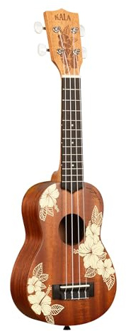 Kala KA-HIBISCUS-S Sopran-Ukulele Maori Hibiskus (+ Tasche)