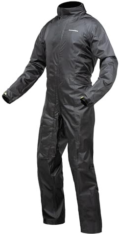 Tucano Urbano tuta antipioggia moto Nano Start. Antipioggia donna super compattabile. Abbigliamento moto unisex. Kit impermeabile moto e scooter idrorepellente, antivento. Occupa poco spazio. Tg. XS