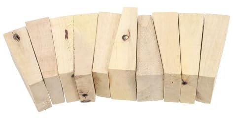 BAZEITFLOW 10pezzi Cunei Legno Per Riparazione Manici Di Martello Accessori Per Stabilità e Manutenzione Utensili