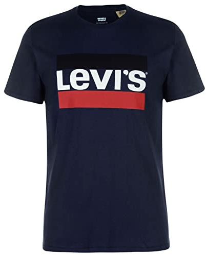 Levi's Sportswear Logo Graphic 84 Sportswear L, Maglietta Uomo, 84 Sportswear Logo Blue Dress Blues, M