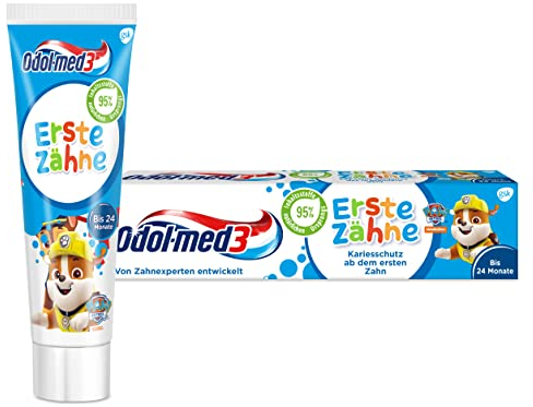 Odol-med3 Zahnpasta Erste Zähne, Zahncreme für Babys, 50ml