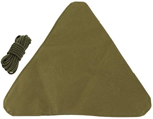 FOUF Campinghocker, Tragbarer Klappbarer Dreibeinhocker, Wasserdichter Dreiecksitz, Mini-Leichtgewicht-Campinghocker, Stofffußstütze für Outdoor-Camping, Wandern, Angeln, Jagd