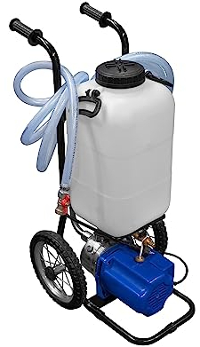 SUNEX® Stazione di riempimento e risciacquo 25L sistemi chiusi Solartermie | Per acqua, miscele acqua-glicole e liquidi di pulizia | Impianti solari, riscaldamento a pavimento o parete