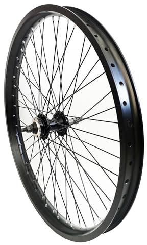 DONSP1986 26 inch x 1.85 Heavy Duty Bicycle Rear Wheel Rim 12 Gauge, Double Wall Aluminum Alloy 48 Spokes Wheel, 26 Bike Rear Rim 135mm (Black) Disc Brake