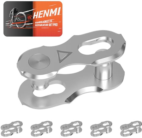 HENMI Fahrradkettenglied 6/7/8-Fach,6 paar Kettenverschluss Fahrrad