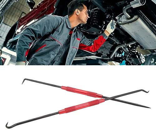 Joint torique Aiguille et Croc 2en1 Ensemble Double Tête Huile Joint Joint Précision Tournevis Extracteur Retrait Outil,Kit D'Outils de Retrait de Joint Torique, Extracteur de Joint