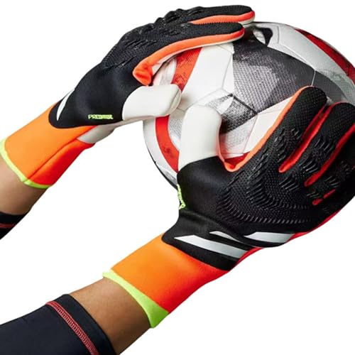Fußball-torwarthandschuhe, Ultimativer Grip, Fußball-torwarthandschuhe Mit Größe 6/7/8/9/10, Starker Empfänger, American Football Für Männer, Jungen, Jugendliche, Erwachsene, Kinder U(Size:7,Color:D)