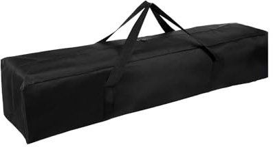 Stativväska 130x20x20 cm, Vattenavvisande Oxford Bärväska för Stativ, Ljusstativ, Tältstänger och Campingutrustning, Handväska för Stativ, Förvaringsväska (130cm)