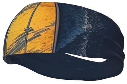 Bandeau de sport pour homme et femme - Extensible et antidérapant - Pour cyclisme, randonnée, yoga, hockey sur glace