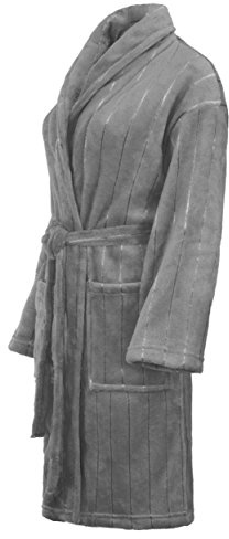 Brandsseller Peignoir Robe de Chambre avec Col Châle Peignoir de Sauna Unisexe Doux et Confortable - différentes tailles et couleurs