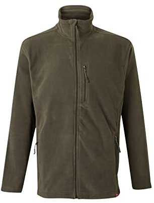 Velilla 201502, Chaqueta polar, color verde caza, talla M