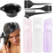 3 Applicatore Olio Capelli + 4 Pennelli Per Tintura, Applicatore Di Olio Per Capelli, Bottiglie Di Tinture Per Capelli, Bottiglia Tinta, Strumenti Per Tinture Per Capelli Per Il Salone Fai Da Te