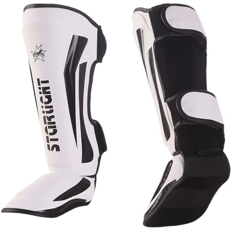 Chaoyilian Shin Instep Protection,ProtèGe Tibias Boxe Mixte,Enfant ProtèGe Tibia Pied Boxe,Shin Instep Guard pour Boxe Protection,Comfort,RéSistant à l'usure,pour Kickboxing Muay Thai D’EntraîNement