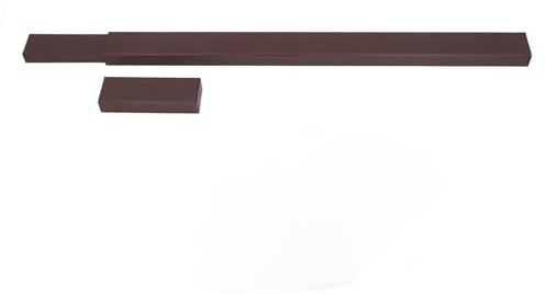 Hard Shell Bow Case, Violin Viola Cello Bow Box Extendable Violin Viola Cello Bow Protective Box with Soft Velvet Decor (Coffee)