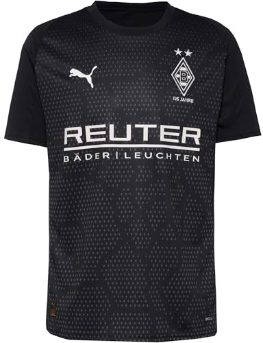 PUMA Borussia Mönchengladbach BMG Ausweich Trikot Jersey (DE/NL/SE/PL, Alphanumerisch, XL, Regular, Regular, Black)