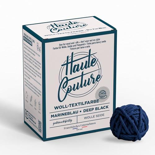 Teinture Textile Spéciale Laine - Bleu Marine - Haute Couture - 300g