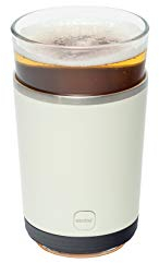 Asobu Vacuum Insulated Double Walled Beer Pint Sleeve and Pint Glass (White)