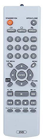 CCYLEZ Télécommande Universelle pour DVD, Durable, Compatible avec Pioneer, Distance de Contrôle > 8m, Piles AA (2)
