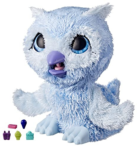 FurReal Lil’ Wilds Owlen The Owl Toy, Electronic Pets, with 35+ Sounds and Reactions, Interactive Toys for 4 Year Old Girls and Boys and Up