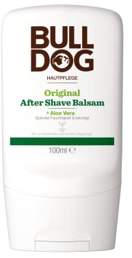 BULLDOG - Nassrasur für Männer | Original After Shave Balsam | Für normale Haut & mehr Feuchtigkeit | 100ml