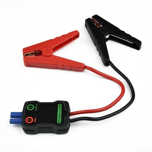 Batteria per auto da 12 V per cavi di avviamento, per avviatore di emergenza auto, per SMART maschio EC5 per cavo jumper morsetto B8