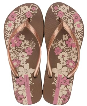 Ipanema Classica Happy XII Fem, Tongs pour femme, Marron cuivré beige, 39 EU
