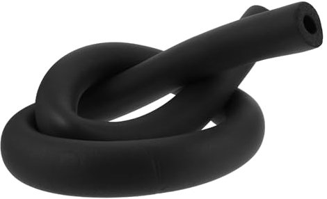 DIYEAH Tuyau de Protection Mousse Noire pour Isolation de Tuyaux de Manchons Mousse Flexible pour Piscine Climatisation et Protection Gel Aux Températures Extrêmes