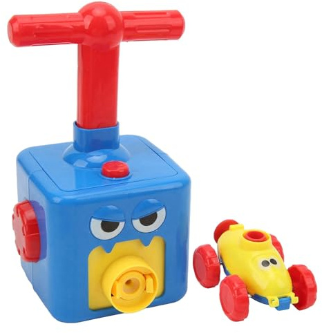 RIZGHWOY Giocattolo per Esperimenti Scientifici con Auto da Corsa Alimentata a Palloncini, per Bambini Piccoli. Materiale: Plastica