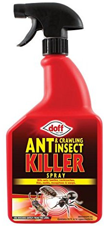 Doff Ant & Crawling Insect Killer Pump Spray 1 Litre beetles cockroaches flies wasps